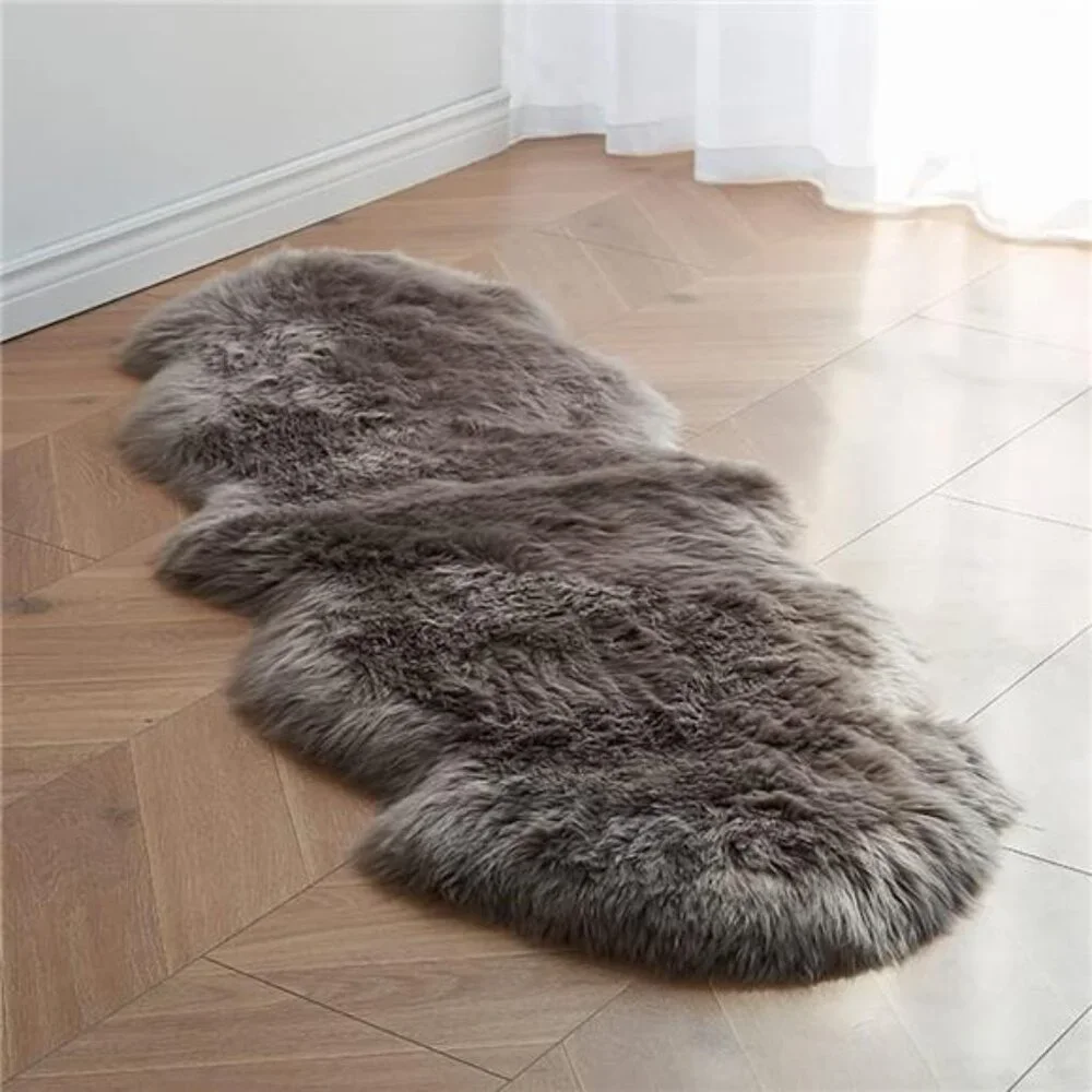 New Premium Genuine Sheepskin Rug Real Australia Sheepskin Natural Lambskin